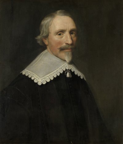 Portret van Jacob Cats (1577-1660) door Michiel Jansz van Mierevelt